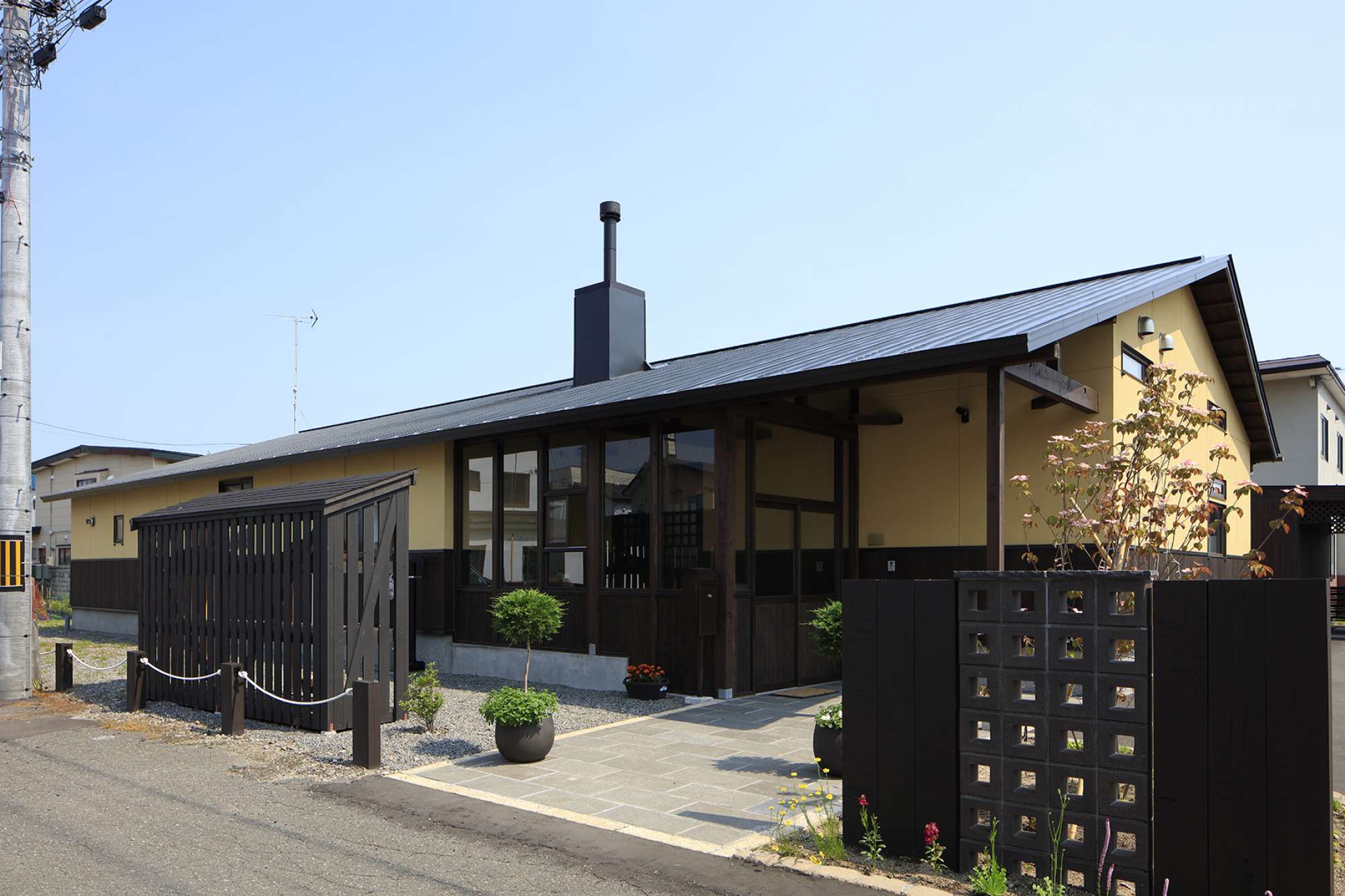 カサシマ工務舎の平屋の施工事例1