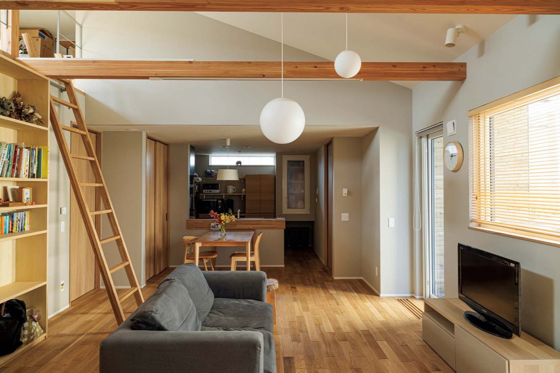 三五工務店の平屋の施工事例1