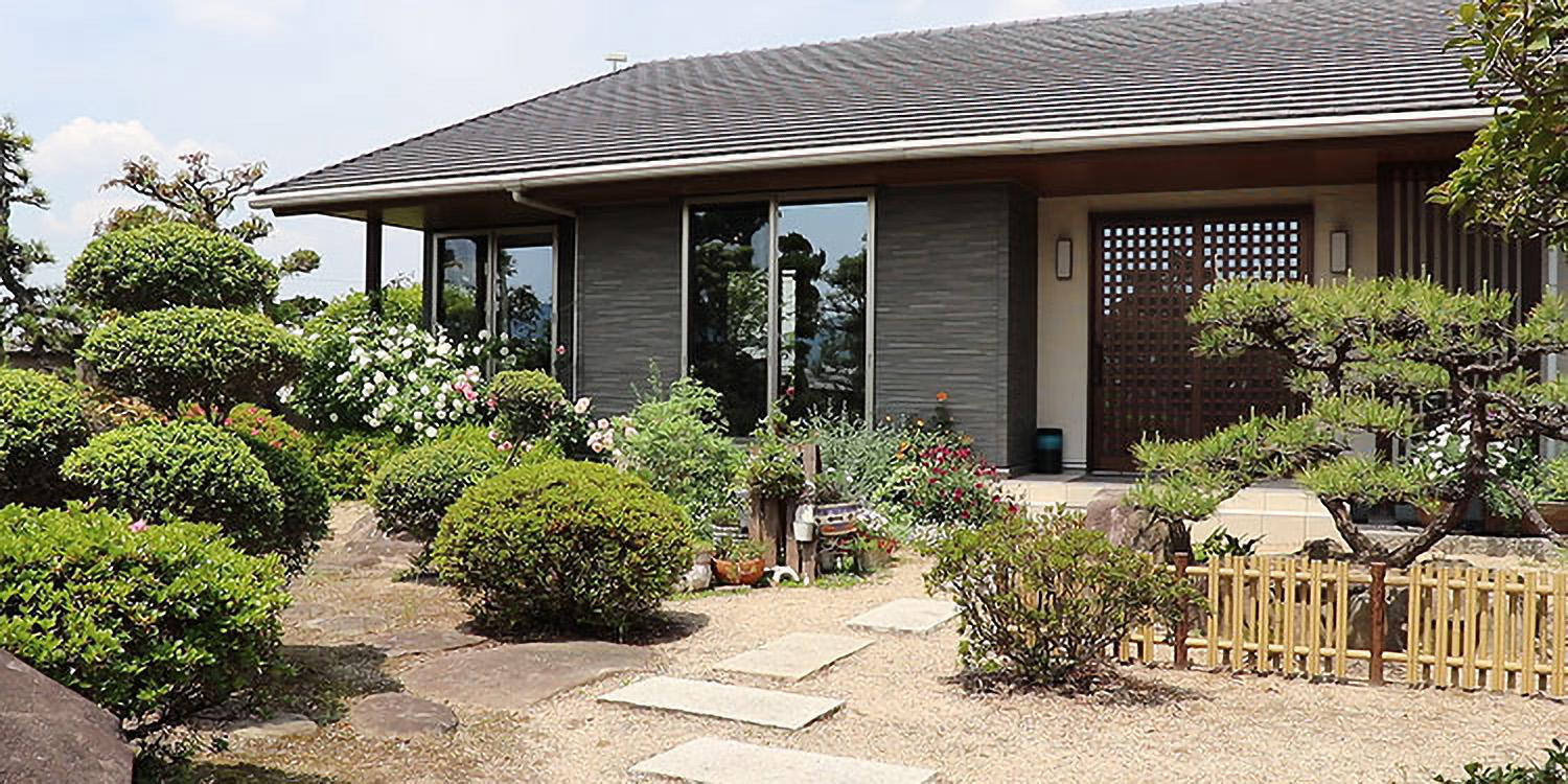 日本ハウスホールディングスの平屋の施工事例1