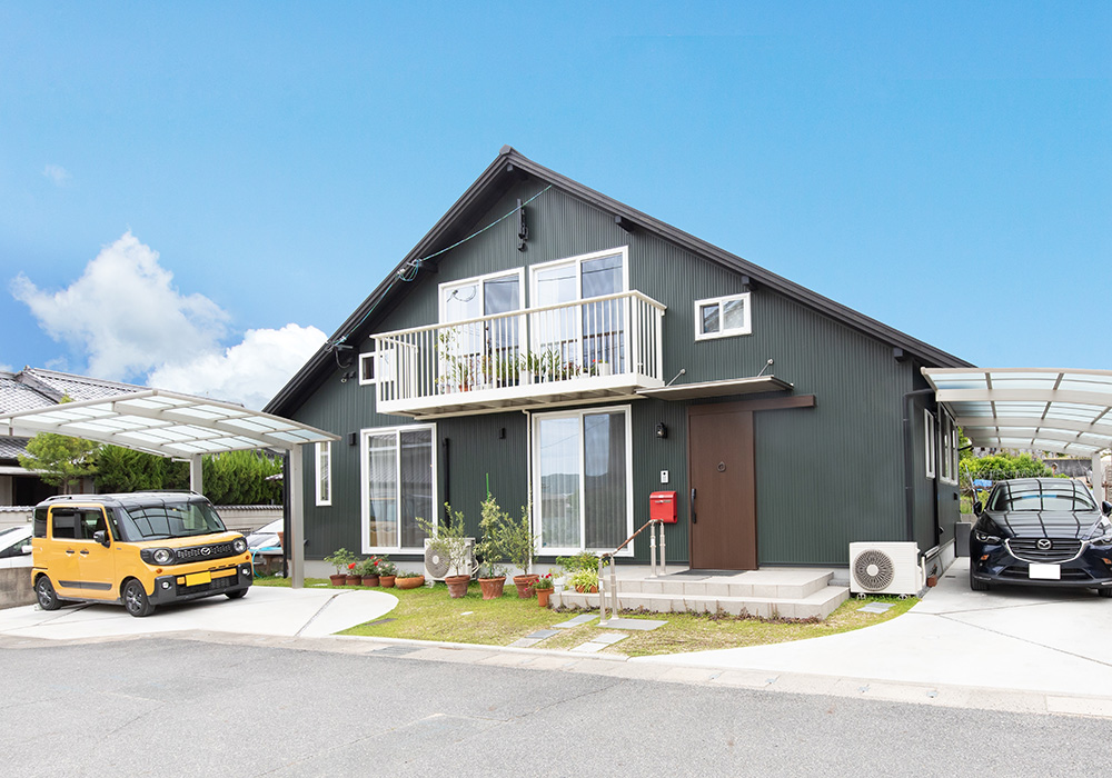 サイエンスホームの平屋の施工事例1