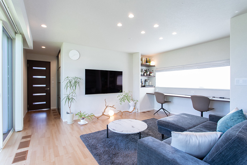 セキスイハイムの平屋の施工事例1