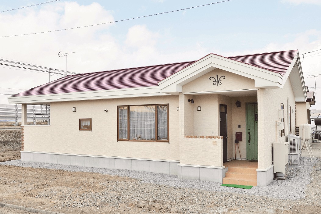 東成建設の平屋の施工事例1