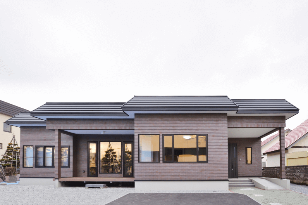 東成建設の平屋の施工事例2